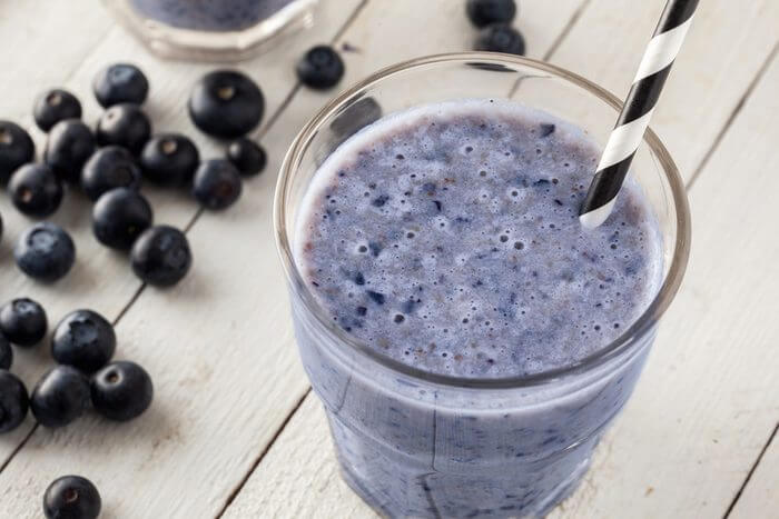 A dairy shock to lose weight with avocados and blueberries, without taking away yourself