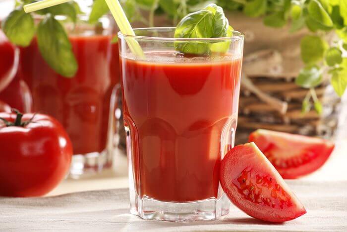 A vegetable juice, without being deprived of weight