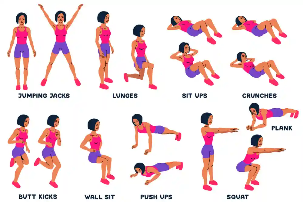 Weekly Workout Routines for Women at Home
